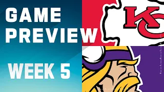 Kansas City Chiefs vs. Minnesota Vikings | 2023 Week 5 Game Preview