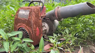 Restoring Antique Water Pumps in the 80s // Skills To Restore Very Damaged Water Pumps