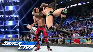 Ali, Ricochet & Aleister Black vs. Andrade, Rusev & Shinsuke Nakamura: SmackDown LIVE, April 9, 2019