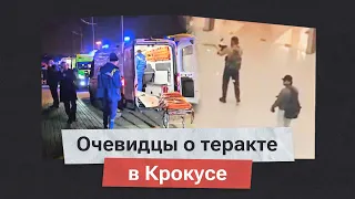 Теракт в концертном зале «Крокус Сити Холл». Посетительница концерта об увиденном