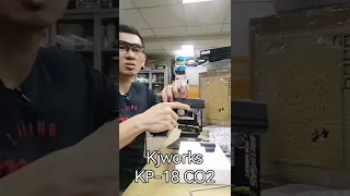 Testing the Kjworks KP-18 Airsoft Toy Gun with CO2 Magazine