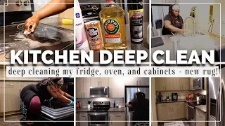 KITCHEN DEEP CLEAN WITH ME | COMPLETE DISASTER CLEAN WITH ME | SPRING CLEANING | CLEANING MOTIVATION