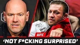 Dana White OPENS UP About Conor McGregor..