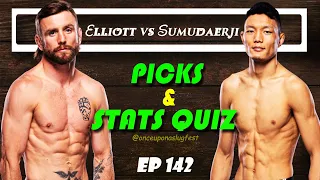 UFC Picks & Stats Quiz: Tim Elliott vs Sumudaerji | Fight Breakdown | Trivia | EP 142