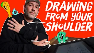 How To Draw From Your Shoulder: My Drawing Technique Revealed!