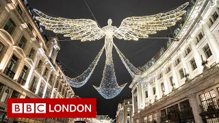 Take a walking tour of London's Christmas lights