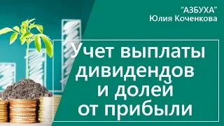 Учет выплаты дивидендов и долей от прибыли