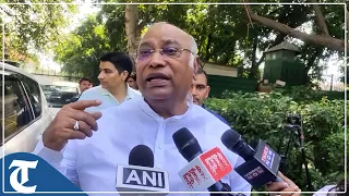 Congress president Mallikarjun Kharge on women reservation bill