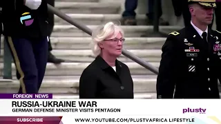 Russia-Ukraine War: German Defense Minister Visits Pentagon | FOREIGN