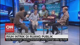 Debat Seru Rocky Gerung & Budiman Sudjatmiko Bicara Politik Bohong di Ruang Publik