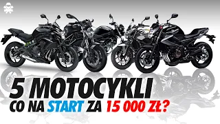 5 Motocykli na Start - Co wybrać na pierwszy sezon? + KONKURS