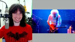 British guitarist analyses Brian May's UNEARTHLY performance!