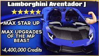 Lamborghini Aventador J | Star up and upgrade to max | Multiplayer Beast finally Maxed 🤩 | Asphalt 9