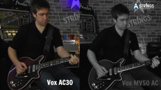 Vox AC30 vs Vox MV50-AC in Brian May Mode - Part 1