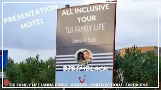 HOTEL TUI FAMILY LIFE JANNA E SOLE  TOUR - SARDINIA - ALL INCLUSIVE TOUR - BIBIMBLACK