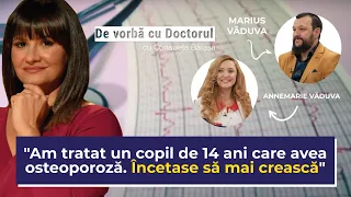OSTEOPOROZA - SOLUȚII EFICIENTE ȘI NUTRIȚIE ADECVATĂ cu Annemarie și Marius Văduva