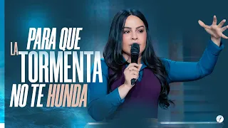 PARA QUE LA TORMENTA NO TE HUNDA - Pastora Yesenia Then