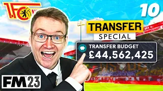 £40,000,000 TRANSFER BUDGET! | Union Berlin Episode 10 - Football Manager 2023