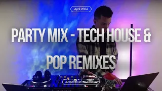 Party Mix - April 2024 Tech House Mix | Pop Remix | Top 40 House Remix DJ Set - DJ Bruute