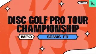 2023 Disc Golf Pro Tour Championship | MPO R3F9|Heimburg, Robinson, Buhr, Wysocki | Jomez Disc Golf