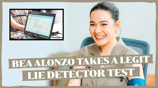 BEA ALONZO TAKES A LEGIT LIE DETECTOR TEST (#ByBea Lie Detector Challenge: Episode 1)| Bea Alonzo