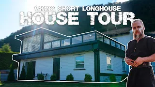 HOUSE TOUR! Viking Short Longhouse!