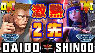 ストリートファイター５✨ウメハラ [ガイル] Vs しのd [メナト] | SFV CE✨Daigo Umehara [Guile] Vs shinoD [Menat]✨スト５