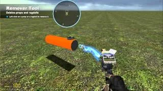 Garry's mod Wire mod #1 Пушка на Laser Pointer'е. HD 720p