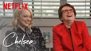 Emma Stone and Billie Jean King (Full Interview) | Chelsea | Netflix