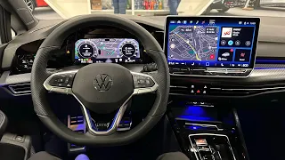 New Volkswagen Golf 8 2024 Multimedia System & Cockpit Review