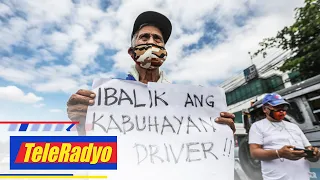 Many jeepney drivers yet to receive cash aid a year into pandemic: transport group | TeleRadyo