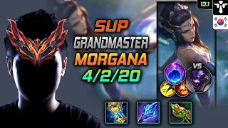 천상계 서폿 모르가나 템트리 룬 존야 유성 - GrandMaster Morgana Support vs Alistar - 롤 KR 13.1