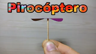 Com fazer um Pirocóptero Caseiro com Papel Cartão