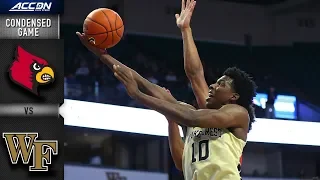Louisville vs. Wake Forest Condensed Game | 2018-19 ACC Basketball