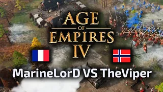 MarineLorD VS TheViper - 20000$ Winter Championship - Age of Empires IV 4 - polski komentarz