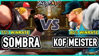 KOF XV 🔥 Sombra (Terry/Joe/Geese) vs KOF Meister (Clark/Ryo/Benimaru)