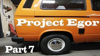 Project Egor Part 7 Fitting a hightop VW T3 vanagon