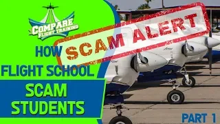 5 ways Flight Schools SCAMS/CHEATS students (Part 1)