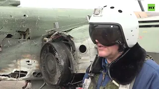 Лётчик Су-25 сумел посадить самолёт после попадания в него ракеты украинского ПЗРК