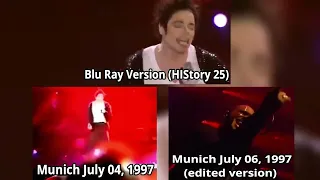 Michael Jackson - Billie Jean - HIStory World Tour in Munich Blu Ray Version 1997 - (Comparison)