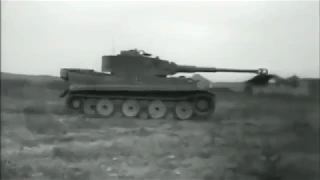 WWII Tiger, Panther, King Tiger Footage with Panzerlied Instrumental