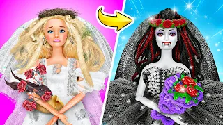 Barbie triste vira a noiva do vampiro! Transformação radical URGENTE! La La Lândia Games