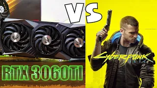 Cyberpunk 2077 против RTX 3060Ti - нашёл оптимальные настройки. Тест MSI 3060Ti Gaming X Trio