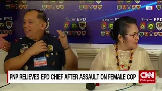 PNP relieves EPD Chief after assault on female cop