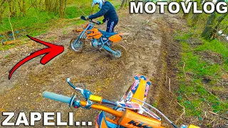 ZAPELI SMO U BLATU... MOTOVLOG Part 2