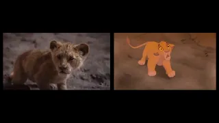 LION KING 2019 vs 1994 Official Trailer Comparison SHOT BY SHOT