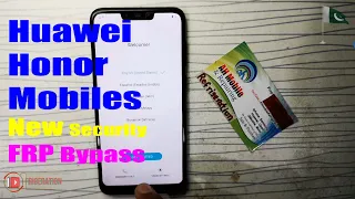Honor 8C (BKK-LX2) FRP Unlock Google Account Bypass Without PC | Urdu Hindi
