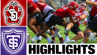 South Dakota vs St. Thomas Highlights | College Football Week 2 | 2023 College Football