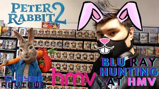 INSANE Blu Ray Hunting at HMV & CEX Peter Rabbit 2 Release Day + Suicide Squad Funko Pops MADNESS!!!