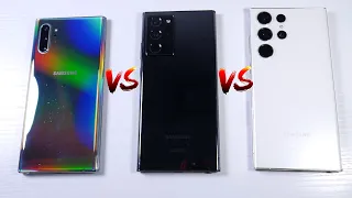 S23 Ultra VS Note 20 Ultra VS Note 10 Plus - Should You Upgrade These Old Flagships In 2023!